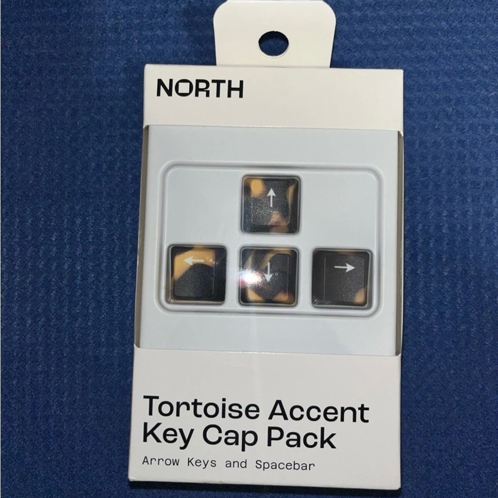Tortoise Accent Key Cap Pack - Black and Brown
